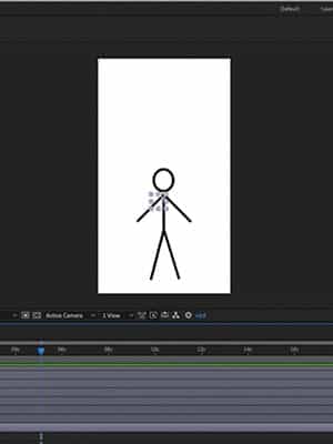 cover photo for Basics of After Effects Character Rigging